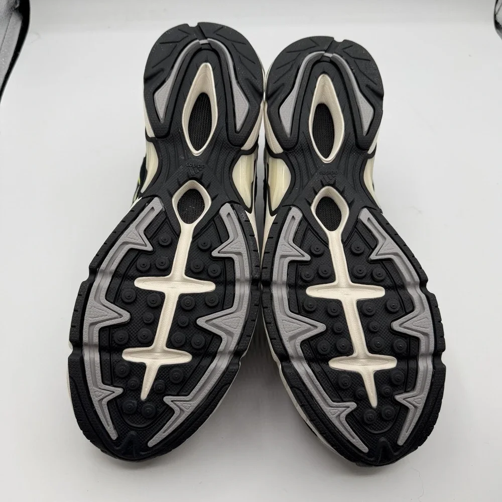 Adidas Temper Run‎ Running Shoes Mens 9.5 Core Black/Glow Sneakers F97209